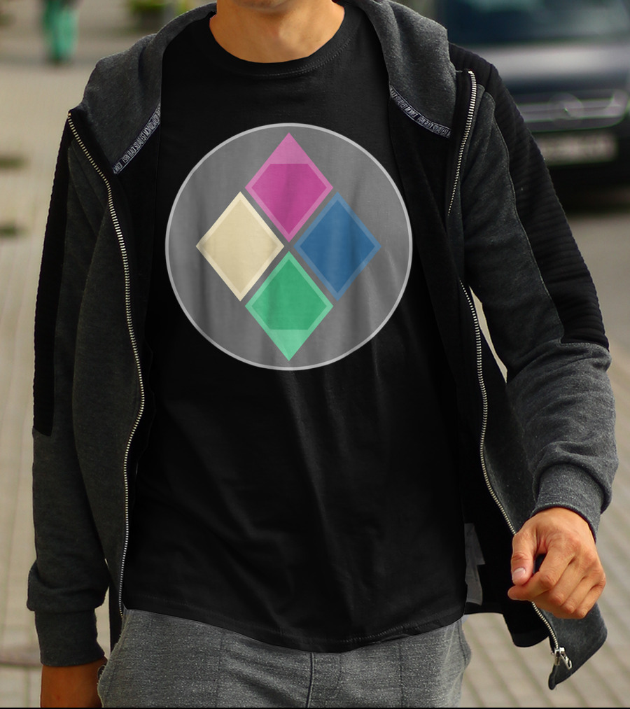 Great Diamond Unbreakable Empress Colorful Diamond T-Shirt