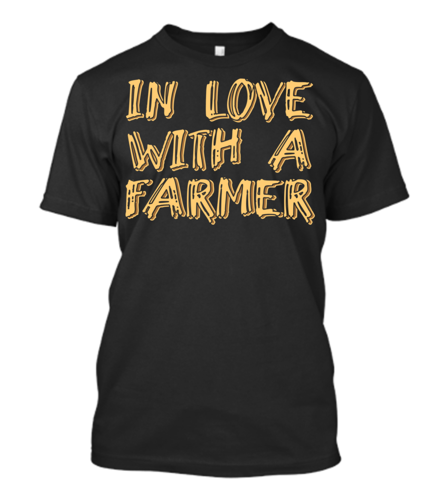 In Love With A Farmer Funny Farm Family Couple T-Shirt