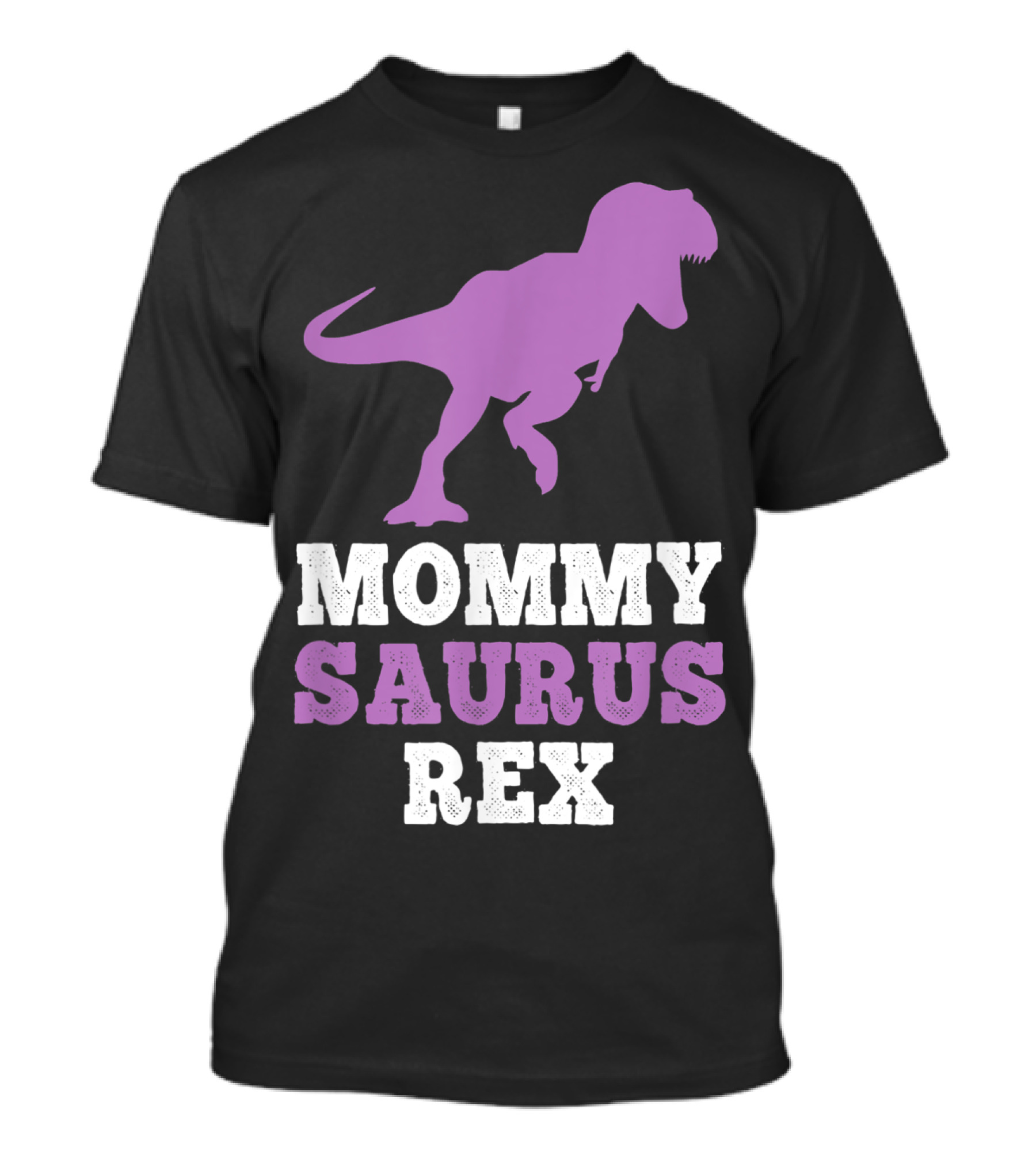 Mommysaurus Rex Purple Dinosaur Mother's Day Humor T-Shirt