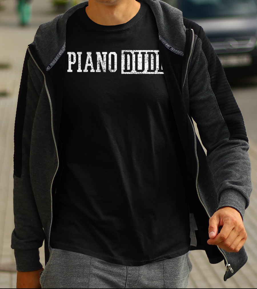 Piano Dude Keyboard Player Musician Pianist T-Shirt