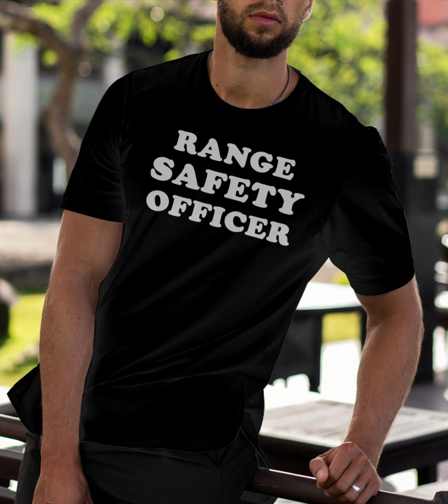 Range Safety Officer For Gun Range Staff T-Shirt