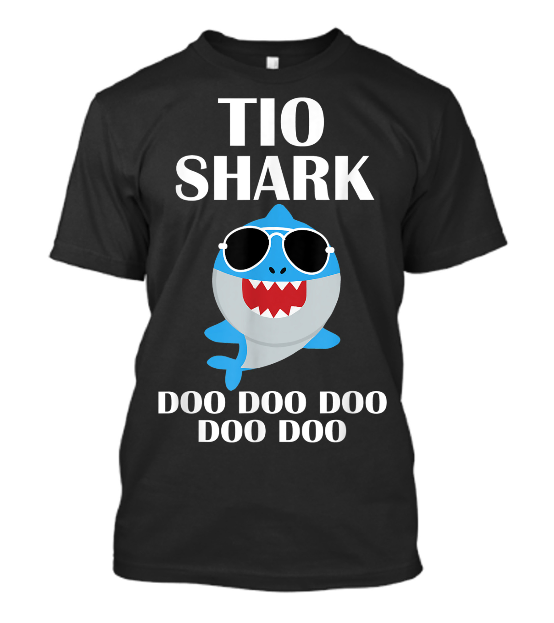 Tio Shark Sunglasses Doo Doo Doo Doo Doo T-Shirt