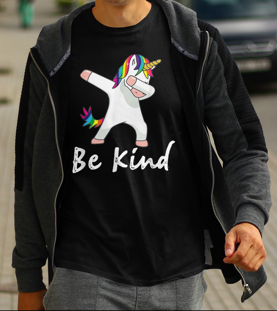 Unity Day Orange Anti Bullying Rainbow Unicorn Be Kind T-Shirt