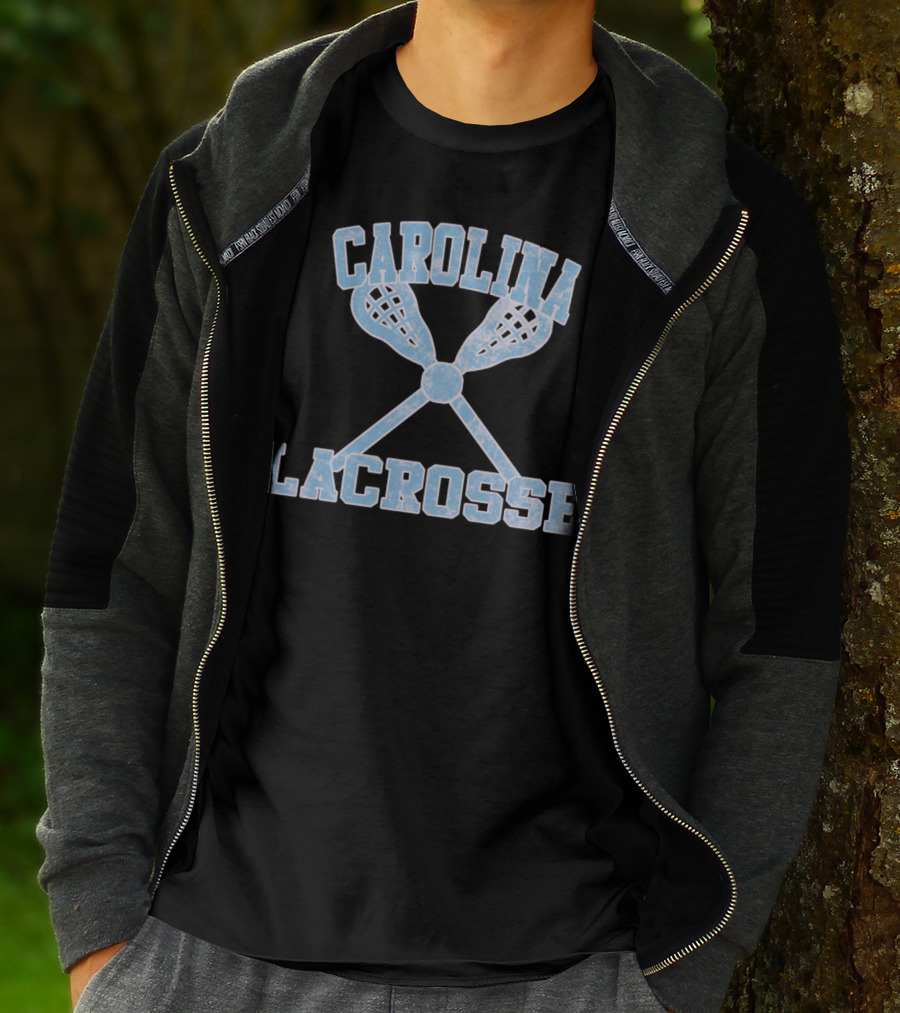 Carolina Lacrosse Crossed Sticks T-Shirt