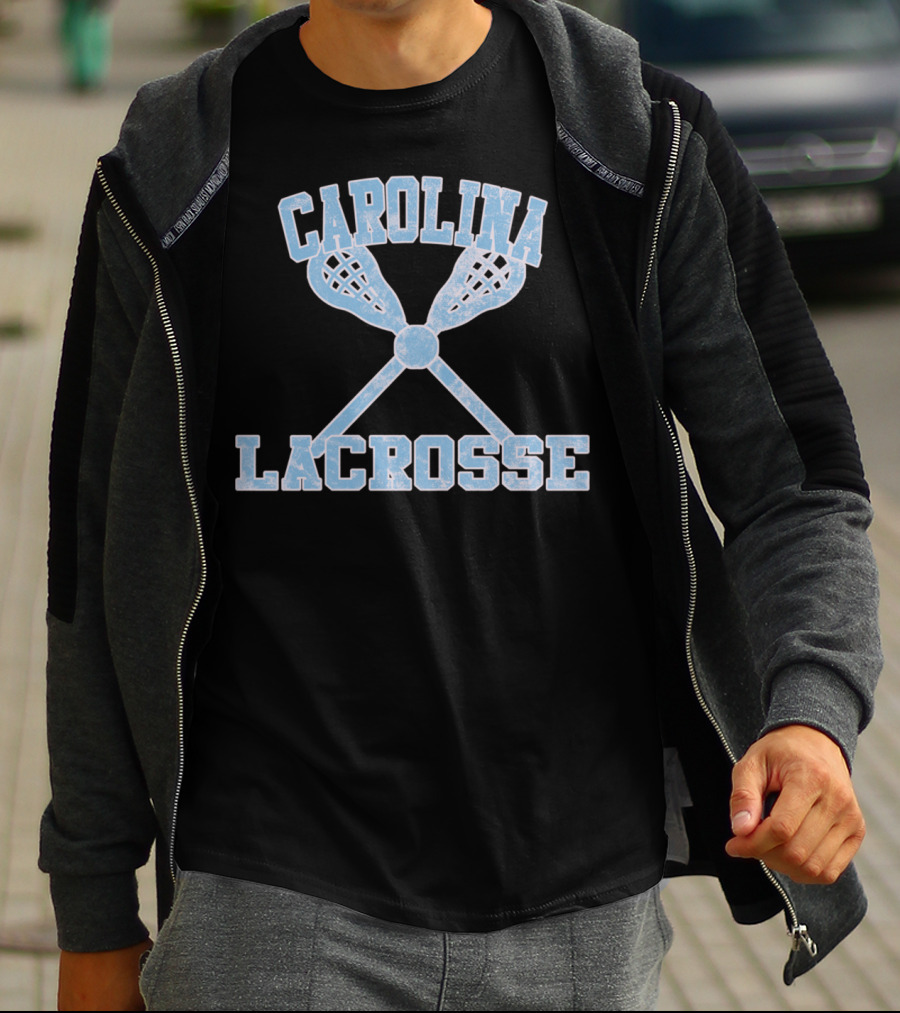 Carolina Lacrosse Crossed Sticks T-Shirt