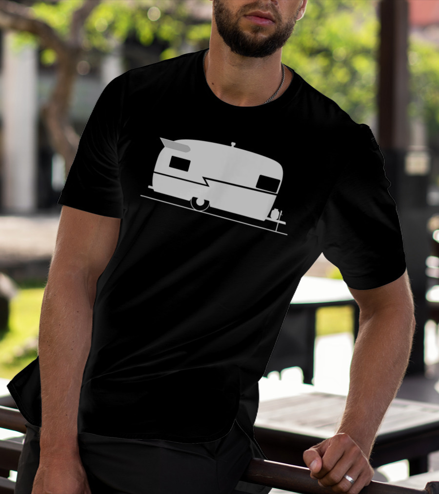 Vintage Shasta Camper Trailer T-Shirt