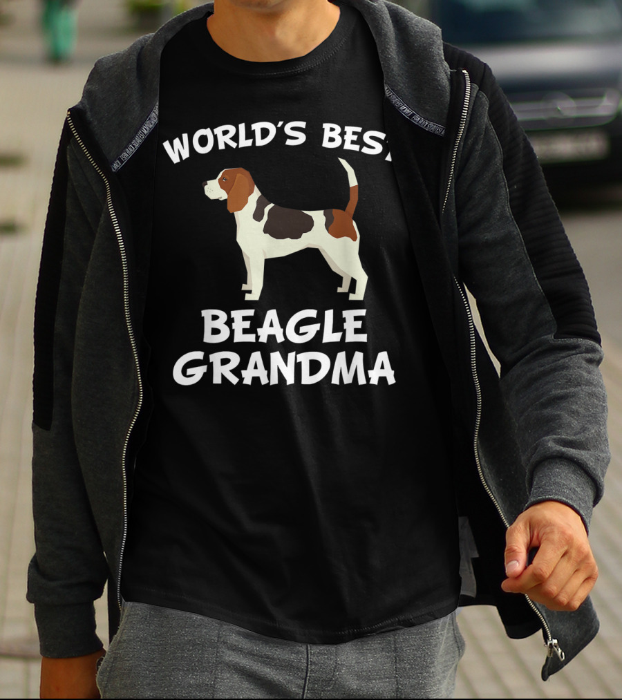 World's Best Beagle Grandma Dog Lover Gift T-Shirt