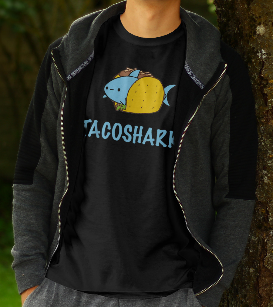 Taco Shark Doo Funny Novelty T-Shirt