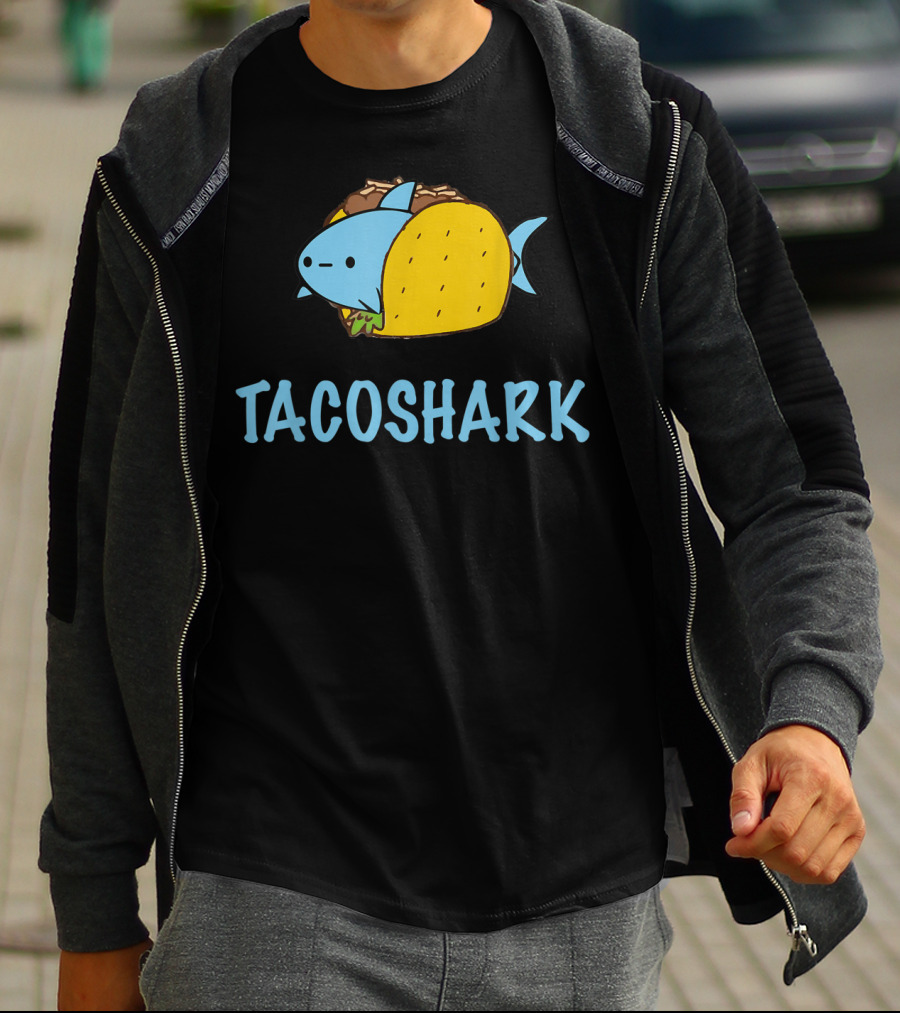 Taco Shark Doo Funny Novelty T-Shirt
