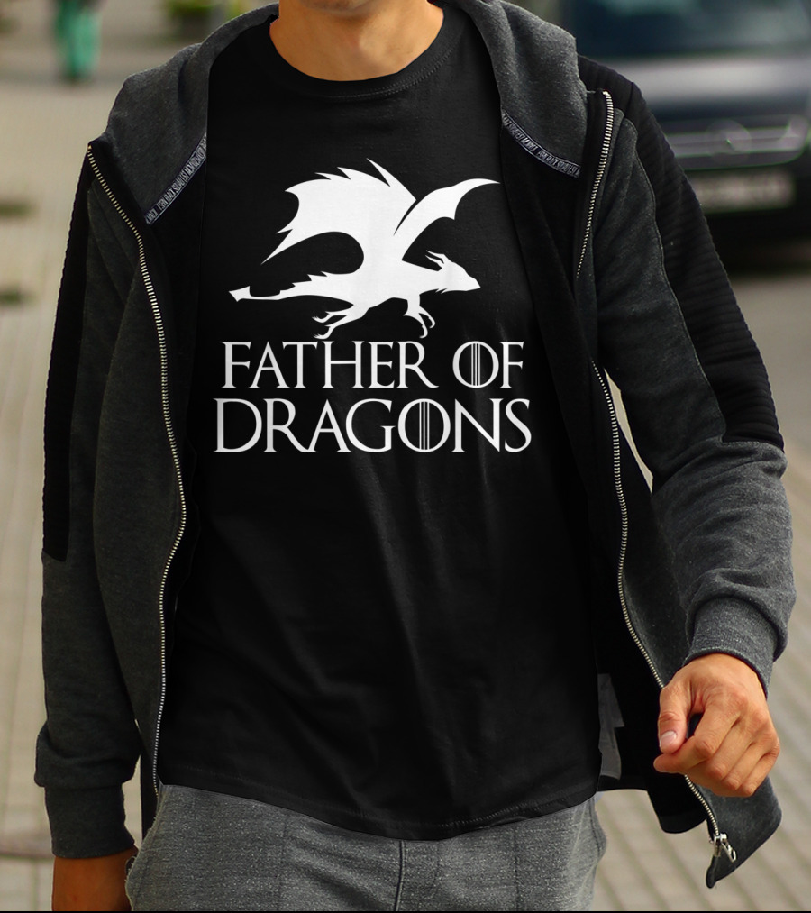 Father Of Dragons Fantasy Symbol T-Shirt