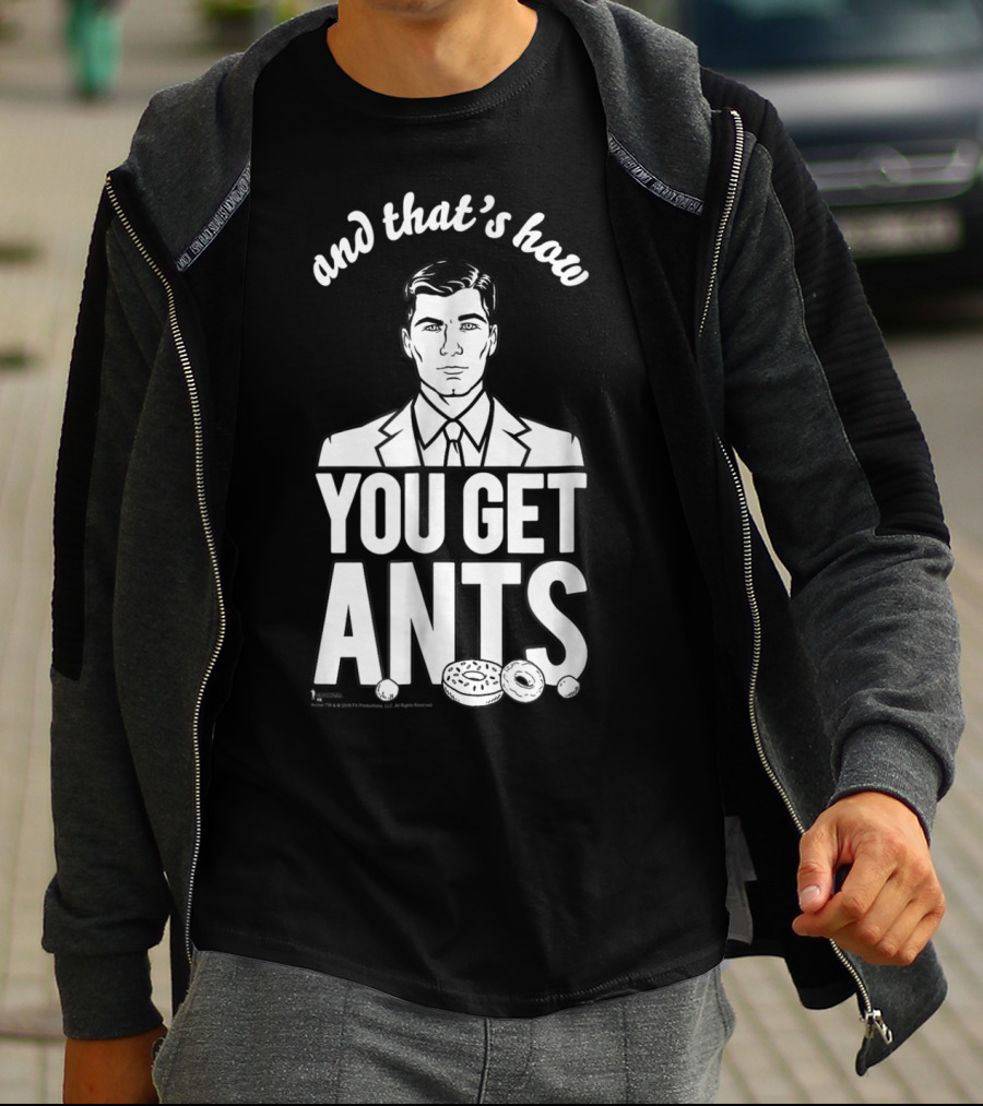 Sterling Archer And That's How You Get Ants Cookies Classic T-Shirt