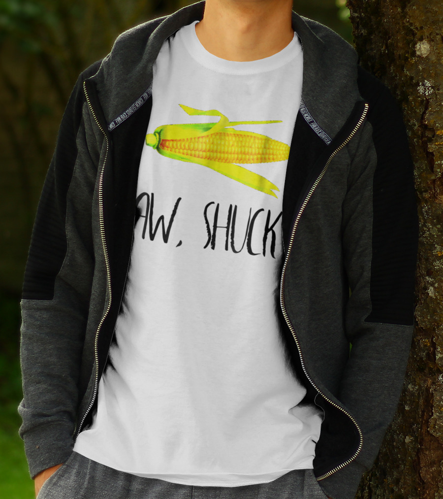 Aw Shucks Amaizing Pun Corn On The Cob T-Shirt