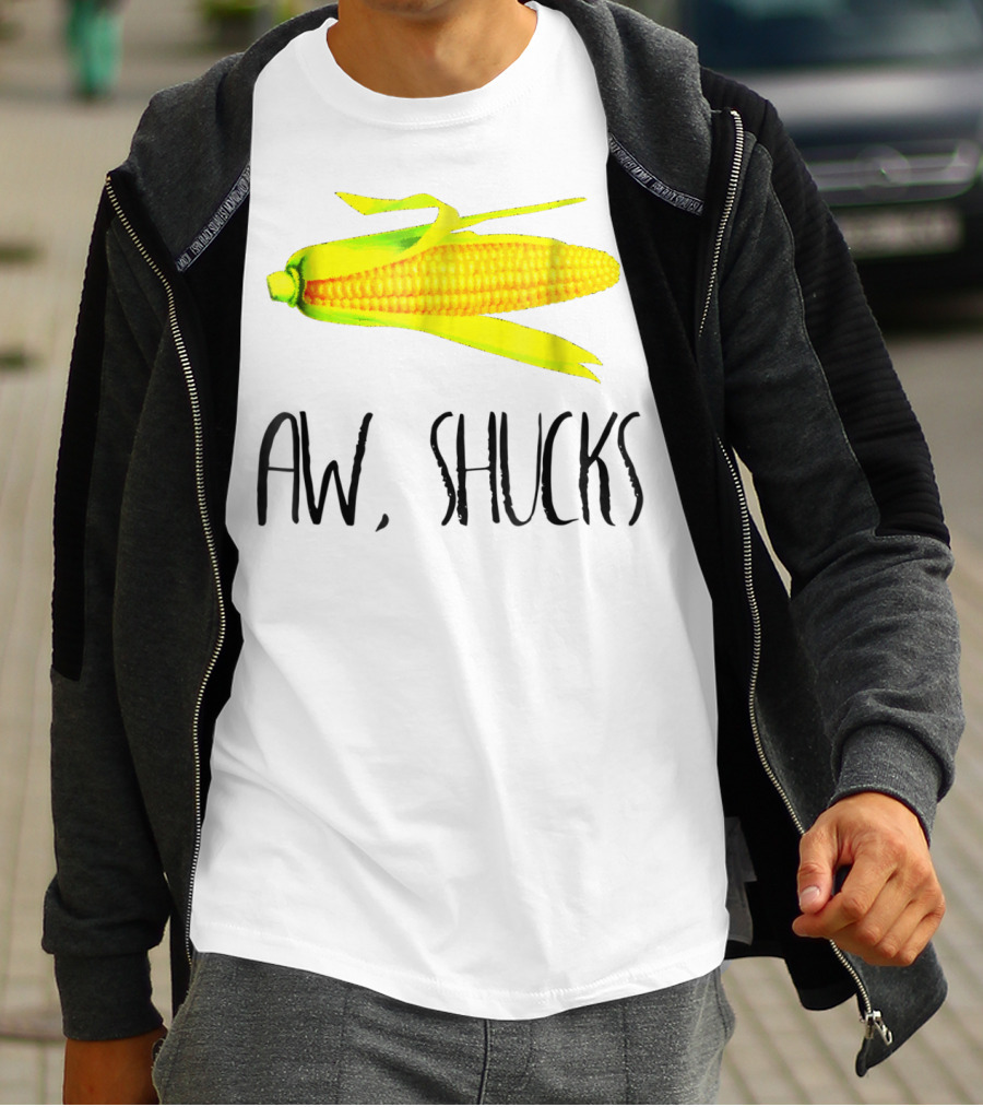 Aw Shucks Amaizing Pun Corn On The Cob T-Shirt