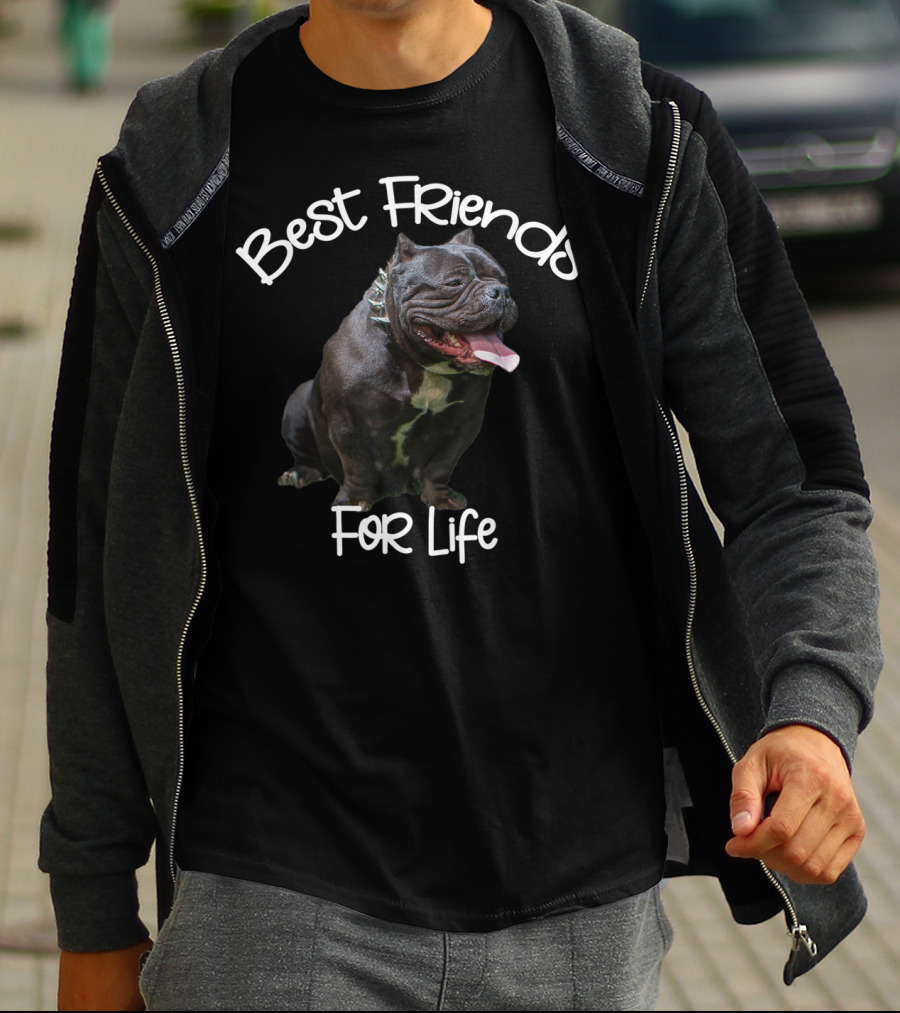 Best Friends For Life American Bully T-Shirt