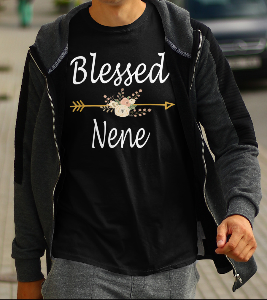 Blessed Nene Floral Arrow T-Shirt