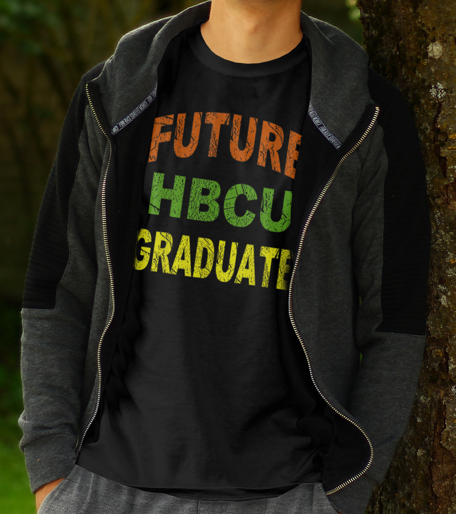 Future HBCU Graduate Bold Multicolor T-Shirt