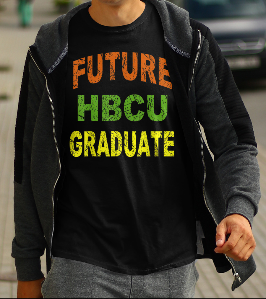 Future HBCU Graduate Bold Multicolor T-Shirt