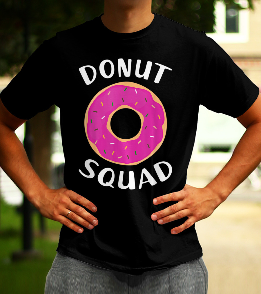 Donut Squad Funny Donut Lover Sprinkles T-Shirt