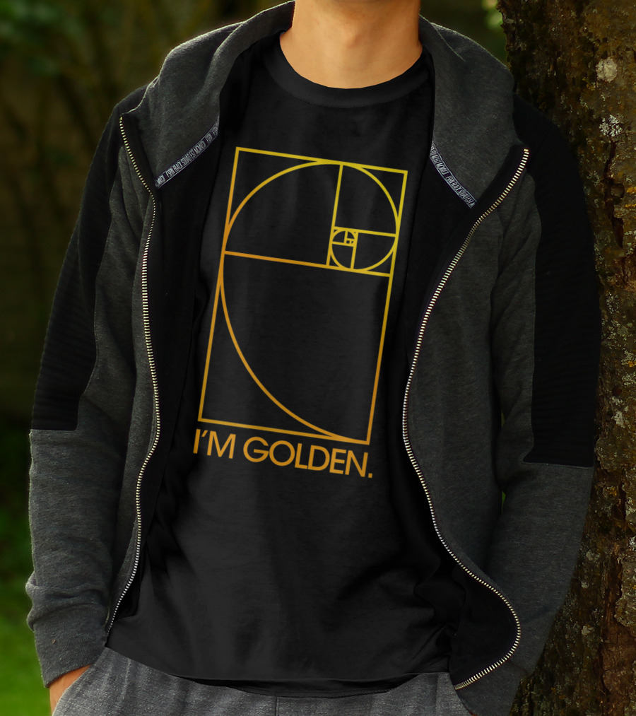 I'm Golden Fibonacci Spiral T-Shirt