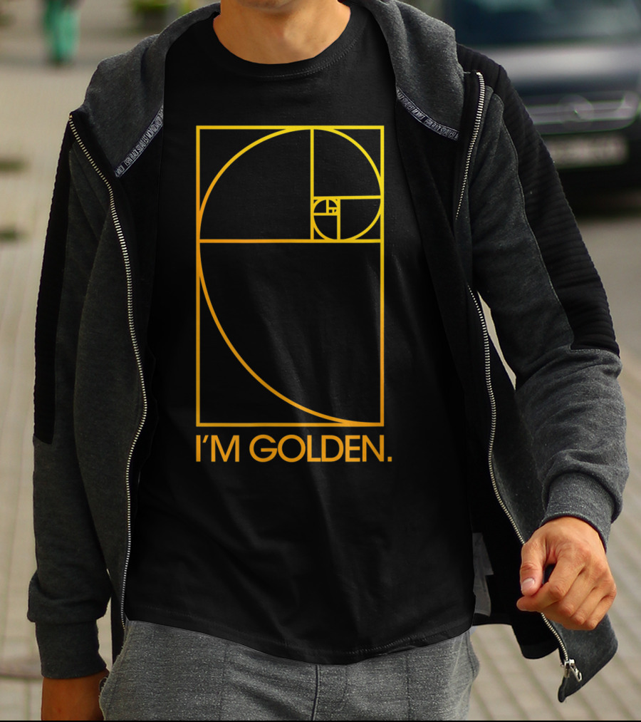 I'm Golden Fibonacci Spiral T-Shirt