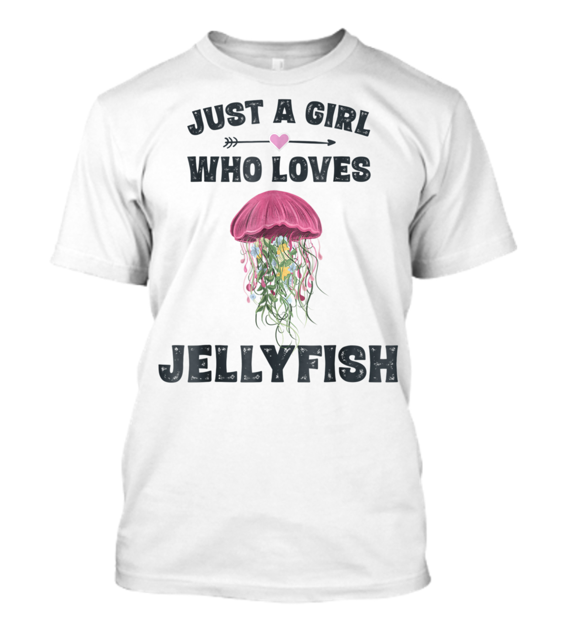 Just A Girl Who Loves Jellyfish T-Shirt