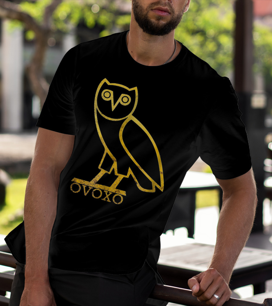Drake OVOXO Gold Owl T-Shirt