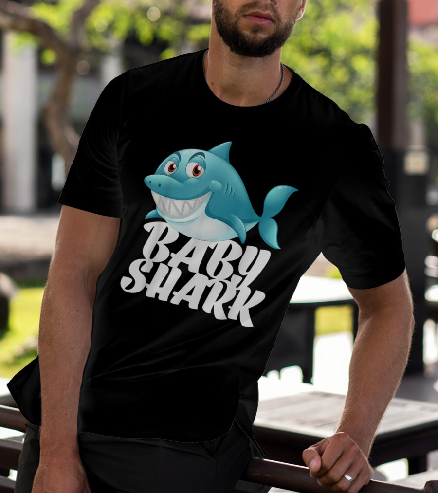 Baby Shark Lovers I Love Sharks T-Shirt