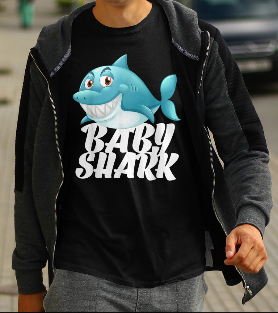 Baby Shark Lovers I Love Sharks T-Shirt