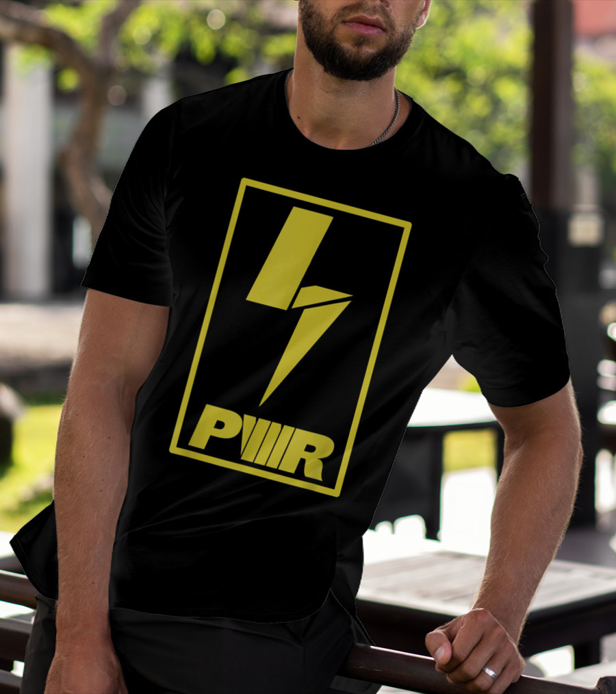 PWR Hazard Bolt Lightning T-Shirt