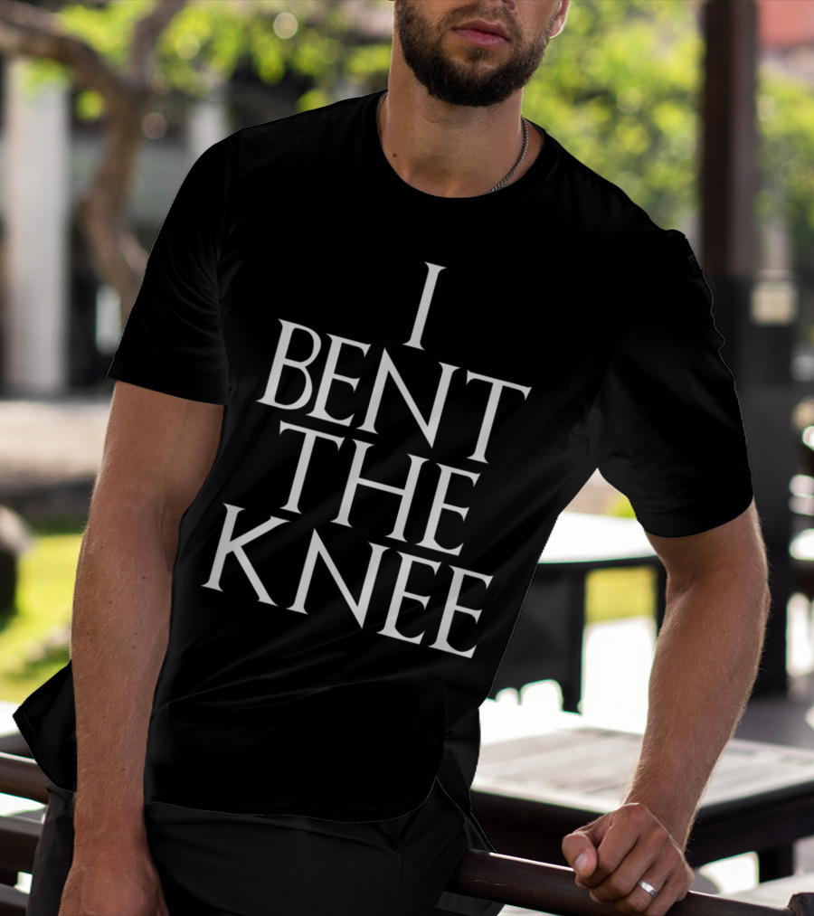 I Bent The Knee Groom Engagement Wedding Proposal Commitment T-Shirt