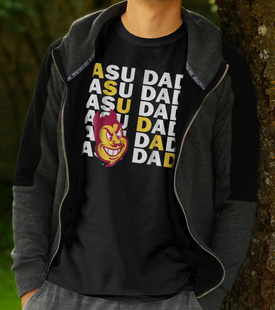 Arizona State Sun Devils ASU Dad T-Shirt