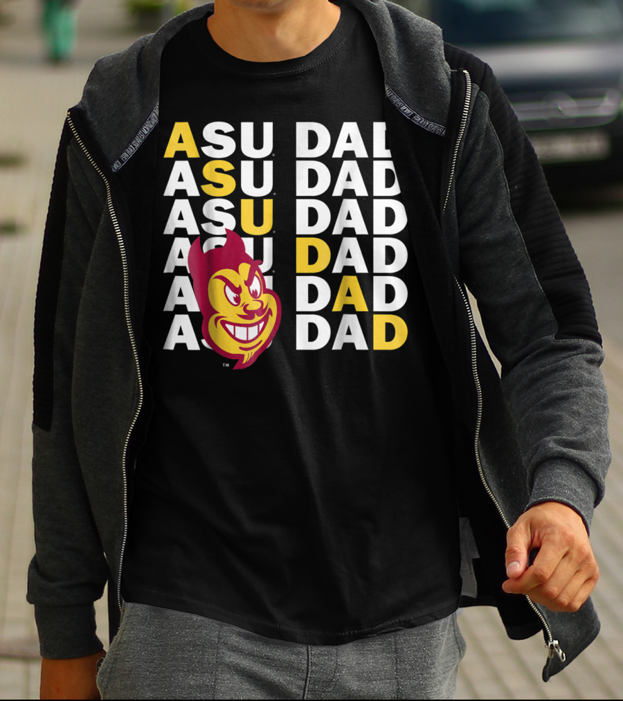 Arizona State Sun Devils ASU Dad T-Shirt