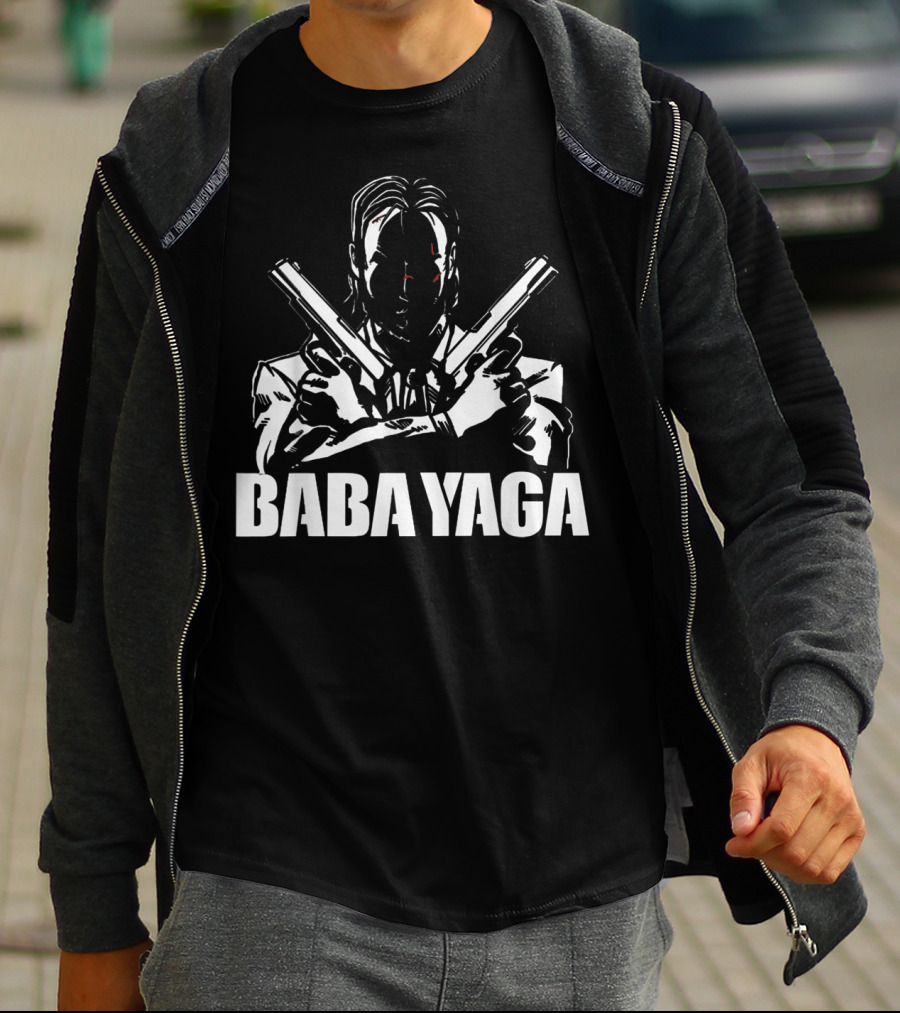 Baba Yaga John Wick Dual Pistols T-Shirt