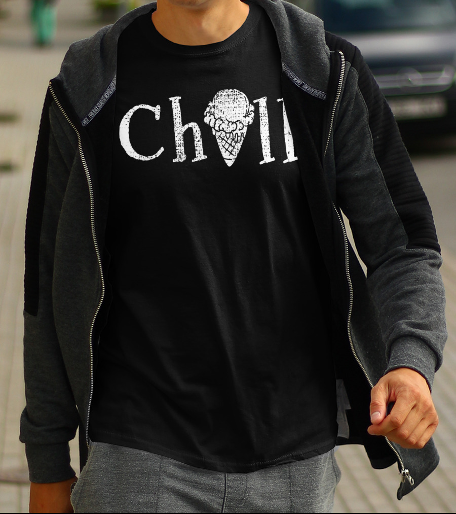 Chill Summer Ice Cream Vintage Treats T-Shirt