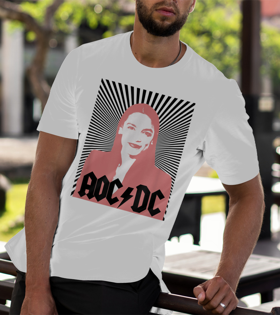 AOC DC Alexandria Ocasio Cortez Latina Congress Bold Iconic T-Shirt