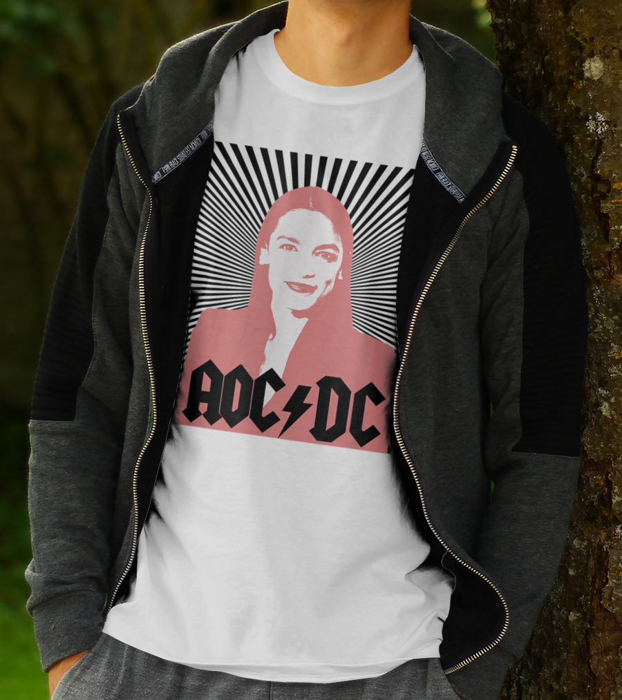 AOC DC Alexandria Ocasio Cortez Latina Congress Bold Iconic T-Shirt