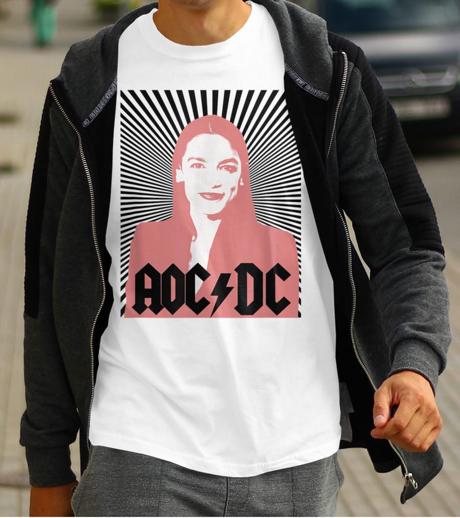 AOC DC Alexandria Ocasio Cortez Latina Congress Bold Iconic T-Shirt
