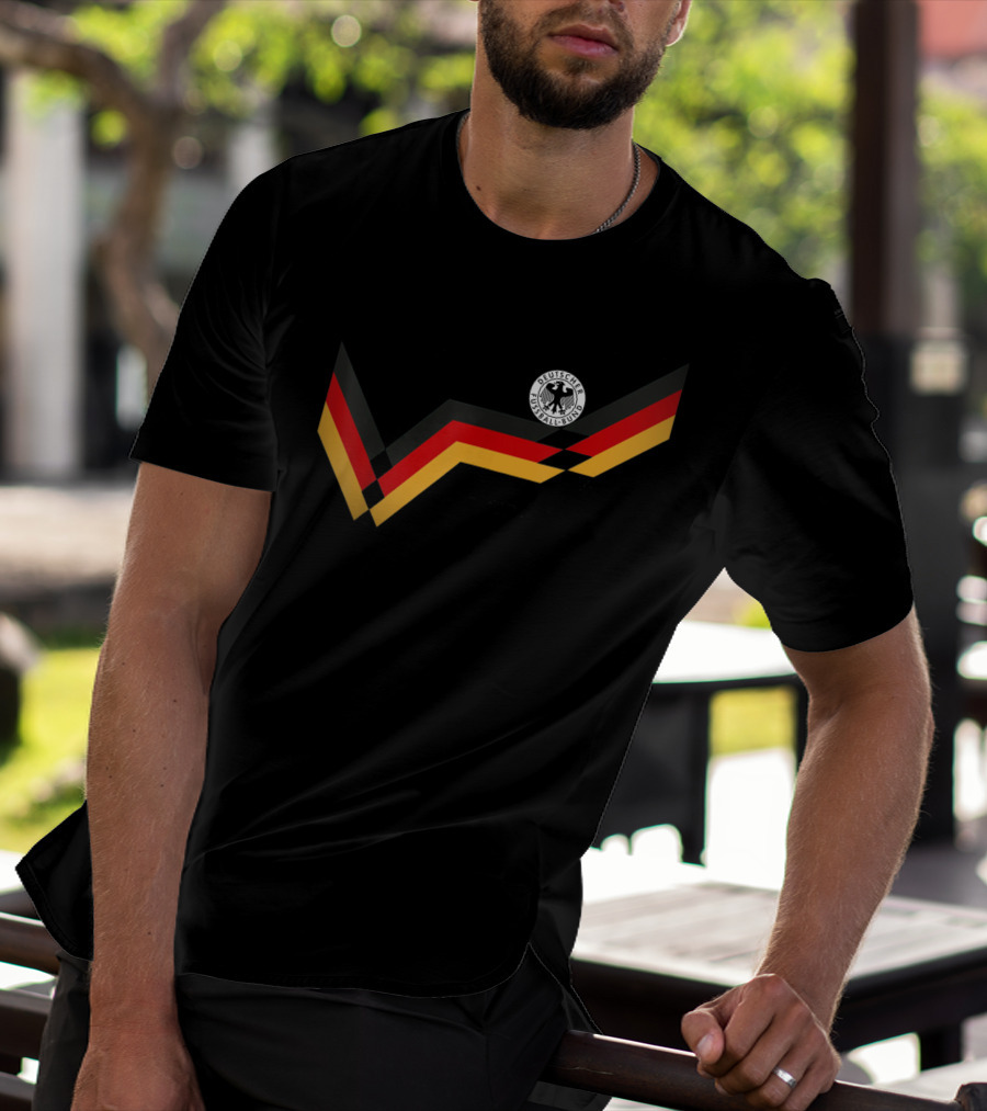 Germany Soccer Jersey Vintage German 1990 Deutsche Fussball-Bund Top T-Shirt