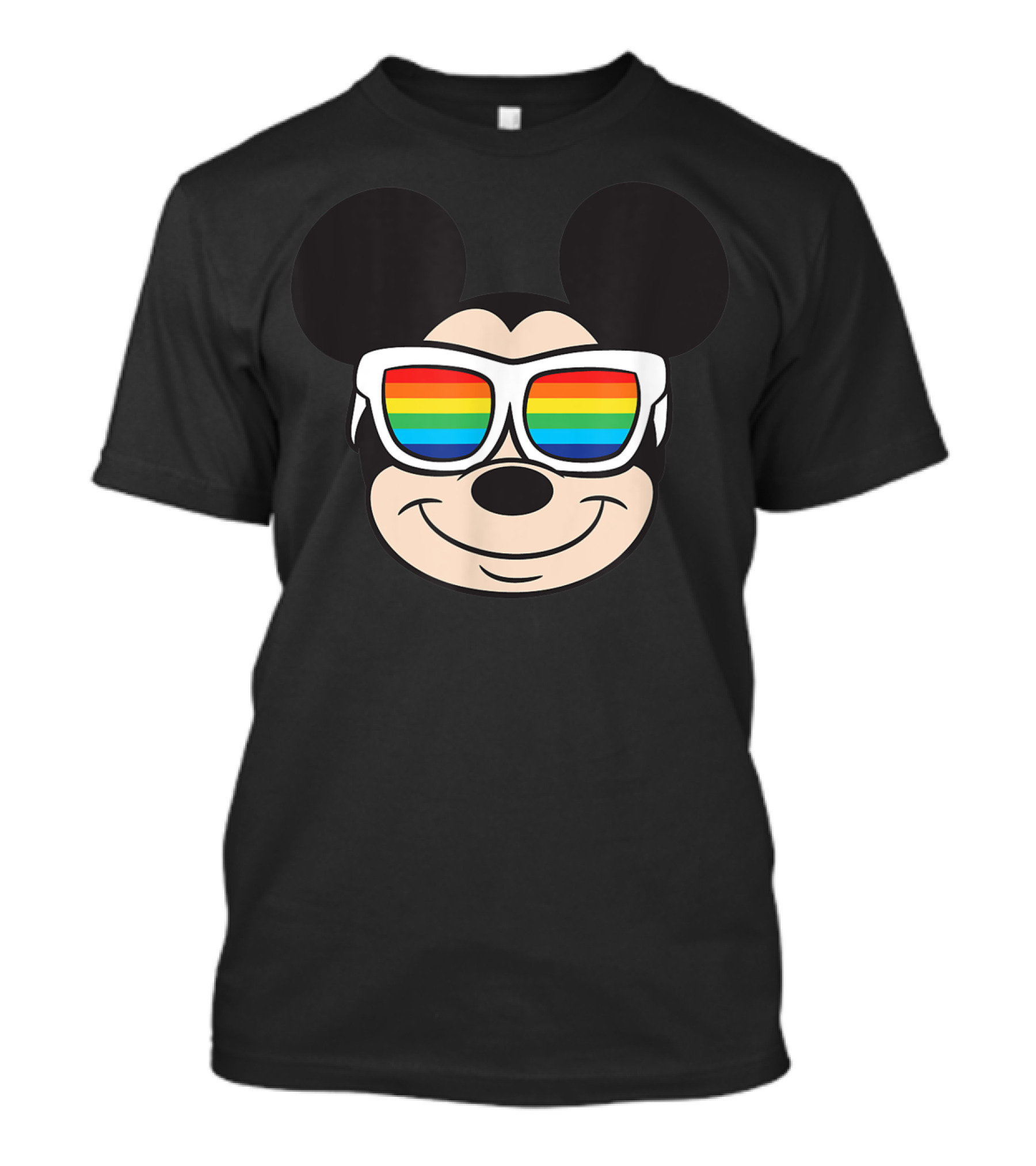 Mickey Mouse Rainbow Sunglasses Disney T-Shirt
