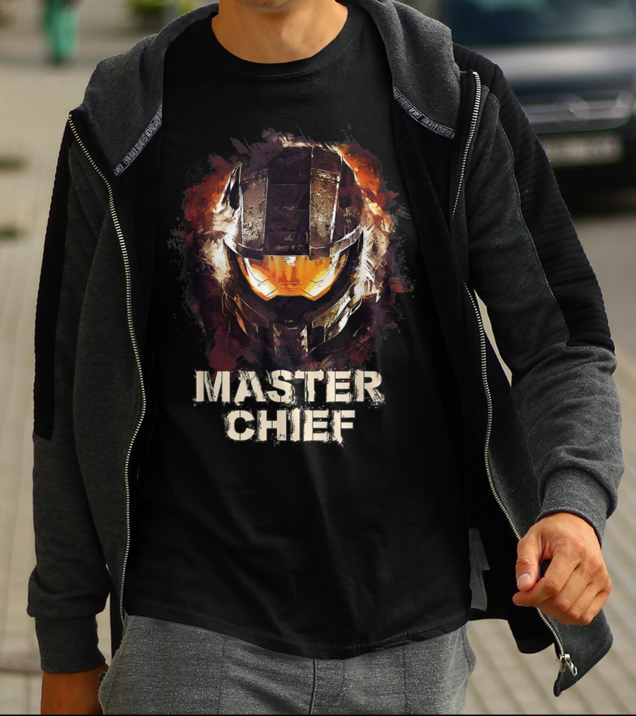Halo Master Chief Spartan Helmet T-Shirt