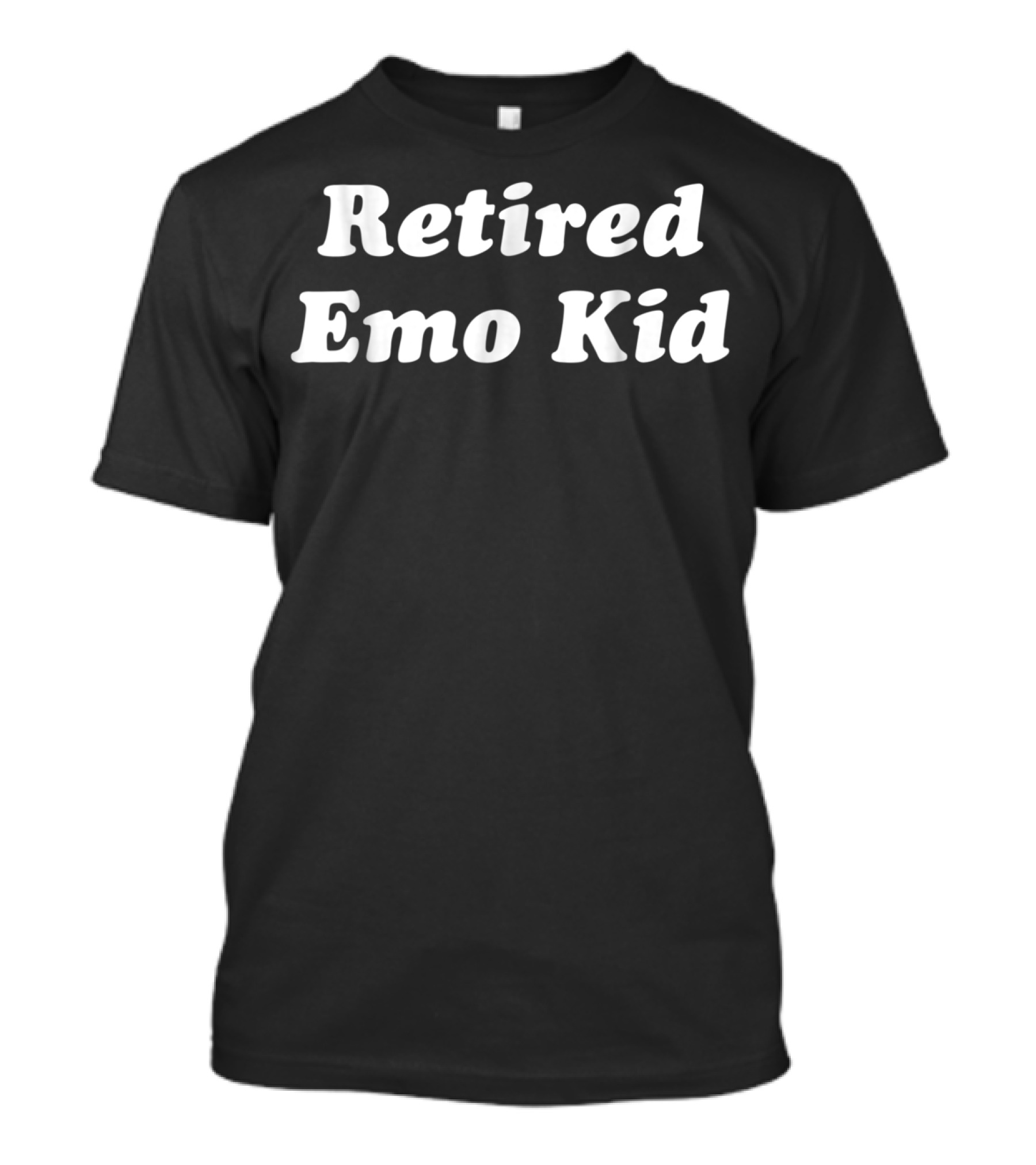 Retired Emo Kid Hipster Humor T-Shirt