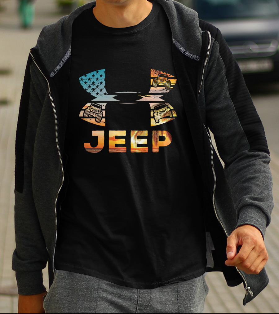 Under Armour Jeep Usa Adventure T-Shirt