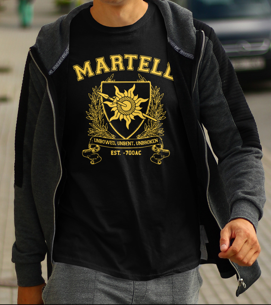 Martell Unbowed Unbent Unbroken EST 700 AC T-Shirt