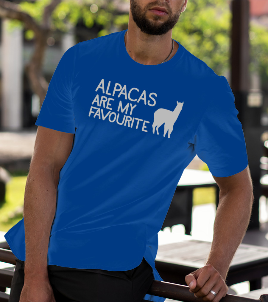Alpacas Are My Favourite T-Shirt