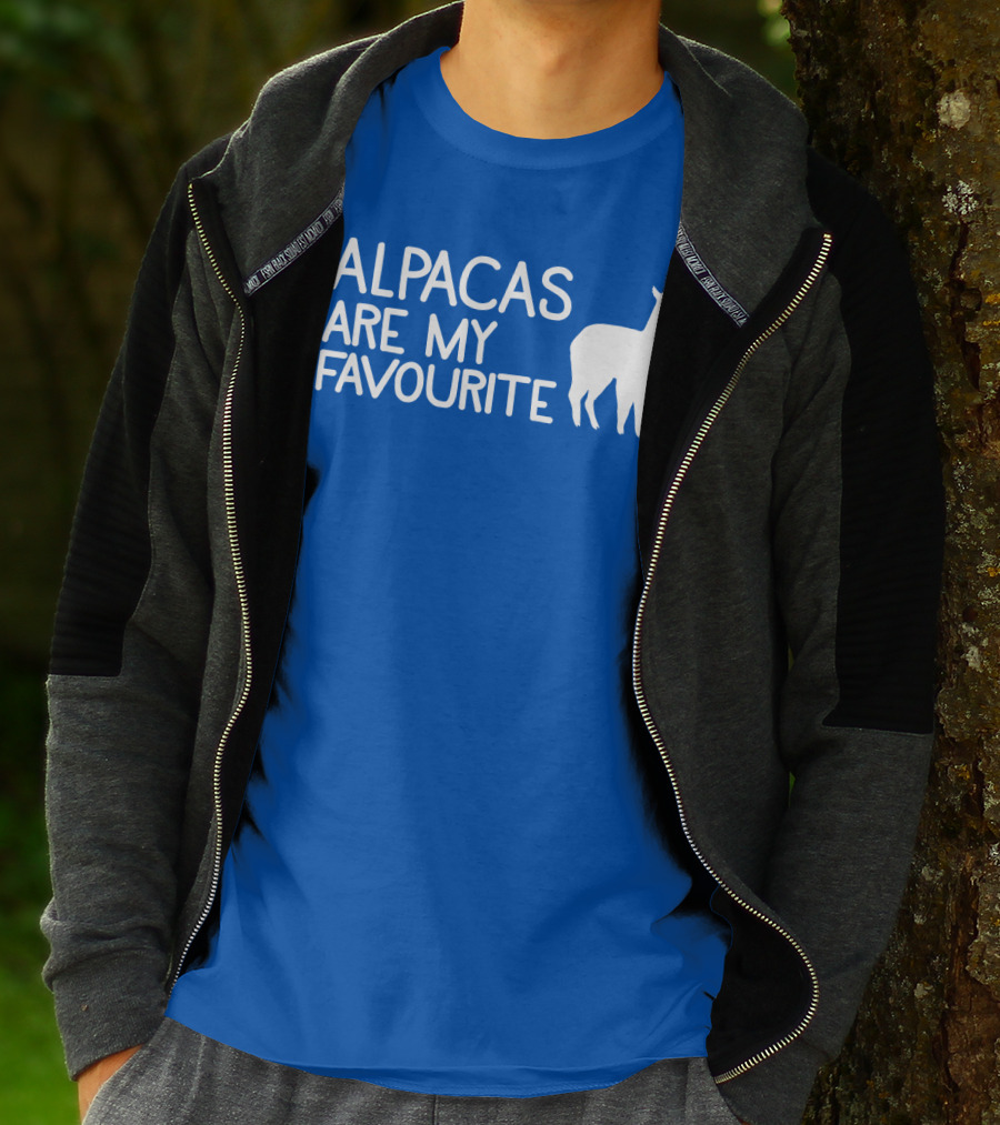 Alpacas Are My Favourite T-Shirt