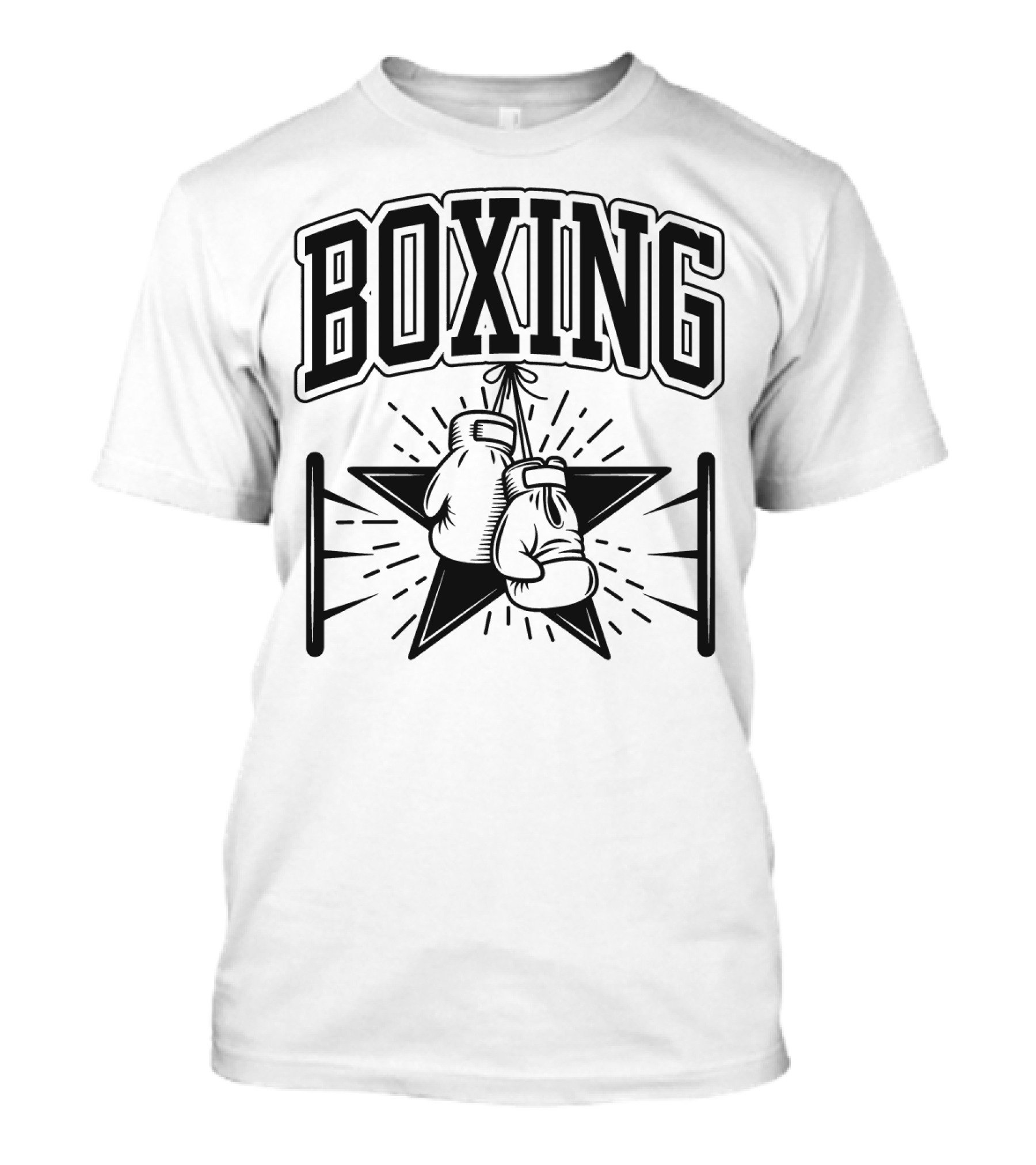 Boxing Gloves Starburst T-Shirt