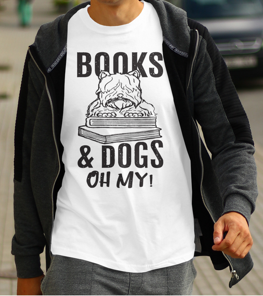 Books And Dogs Oh My T-Shirt