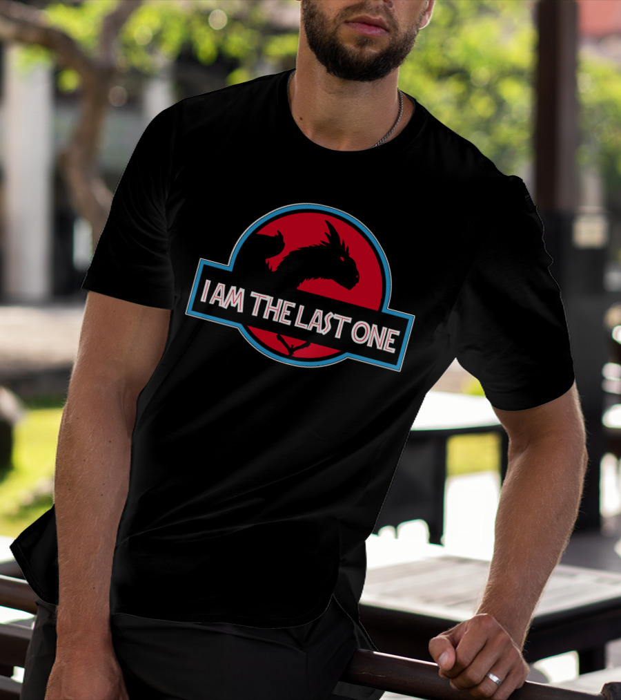 Draco I Am The Last One Dinosaur Theme Jurassic Park Dragon T-Shirt