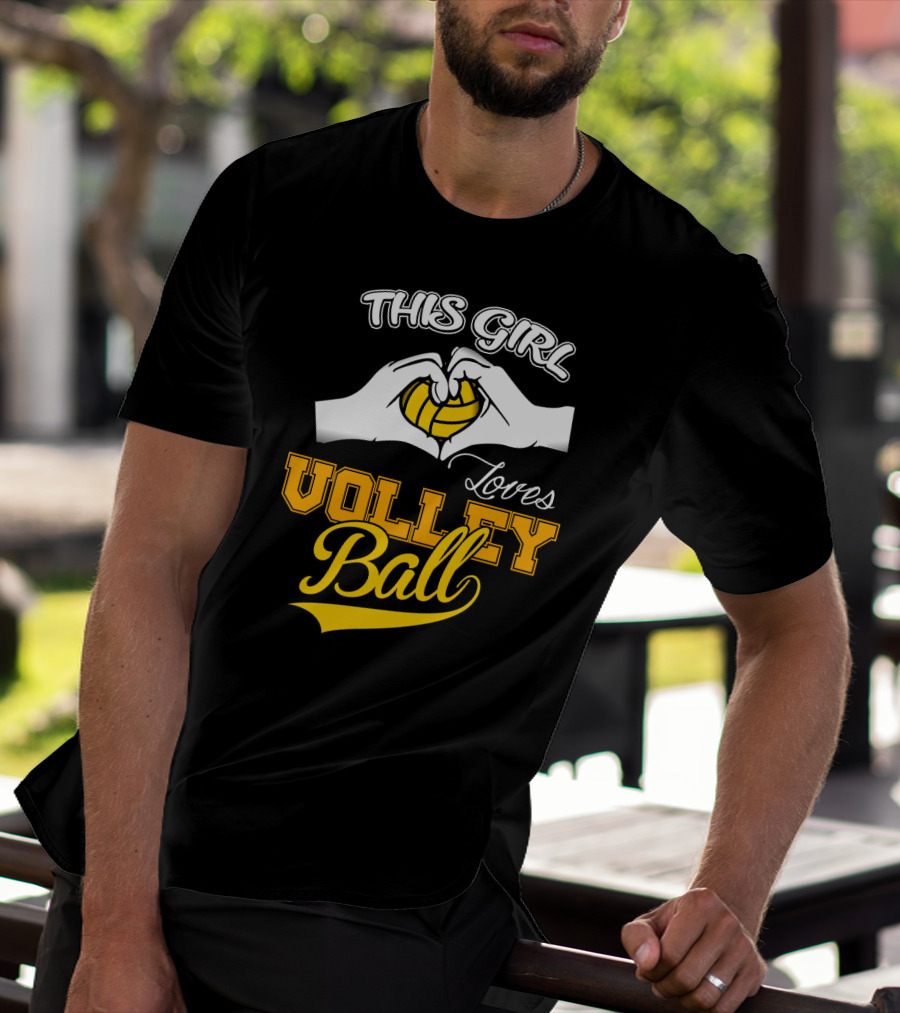 This Girl Loves Volleyball T-Shirt
