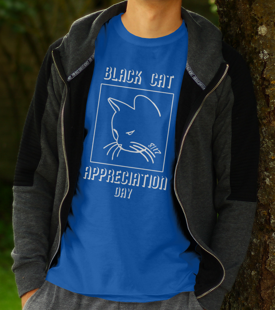 Black Cat Appreciation Day 8/17 T-Shirt
